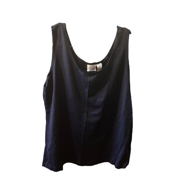 Chico's Navy Blue Tank Top - Picture 2 of 5